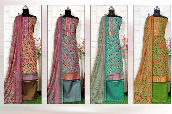 TC Fariha Designer Cotton Printed Dress Materials